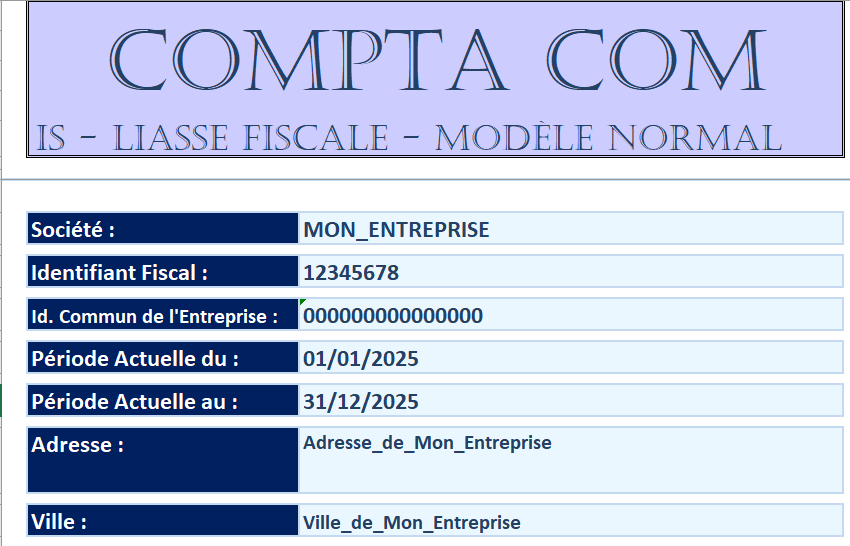 LAISSE FISCAL
