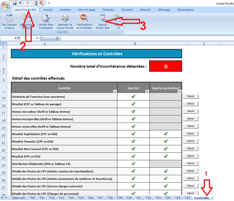 Bilan XML