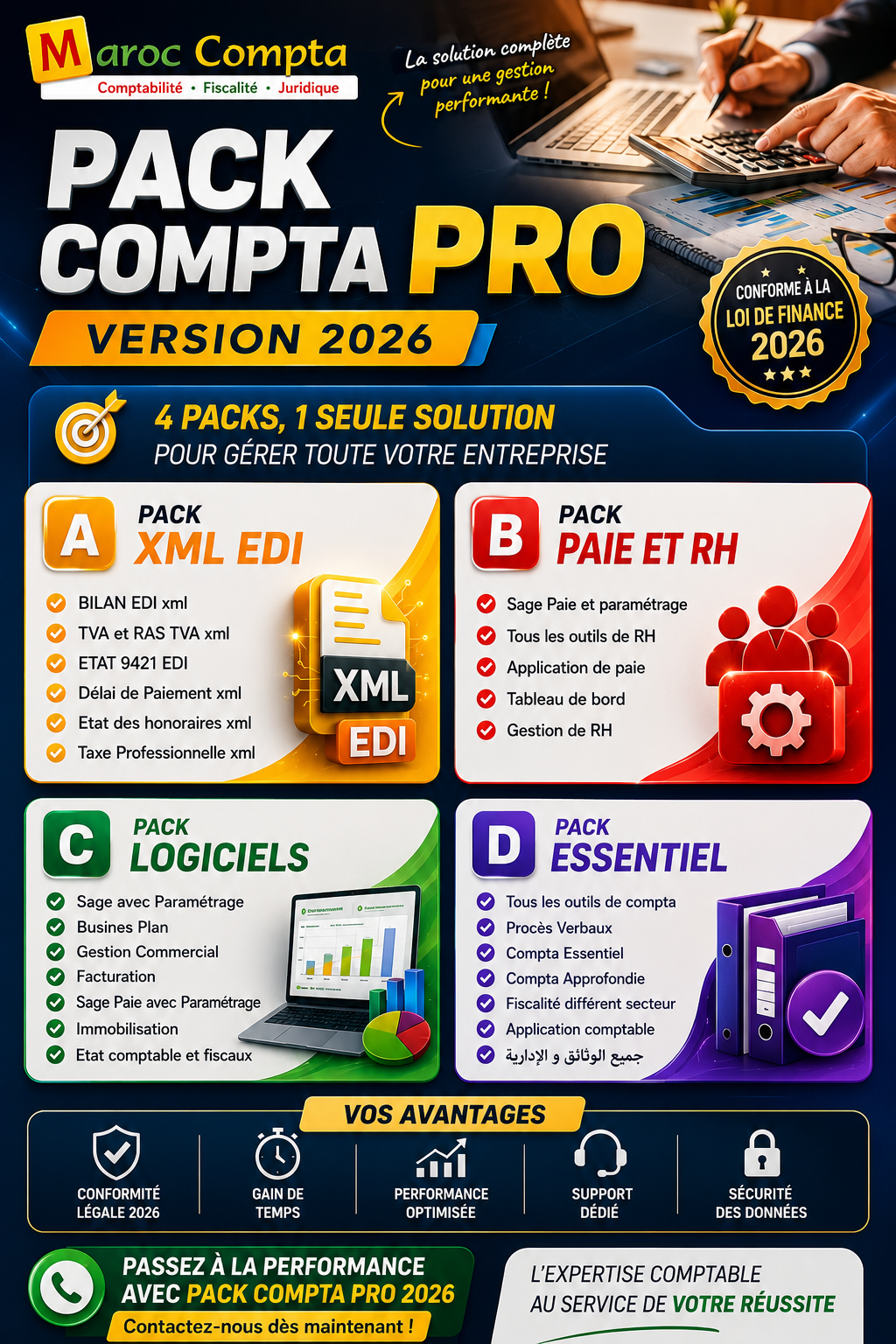 PACK COMPTA PRO 2026