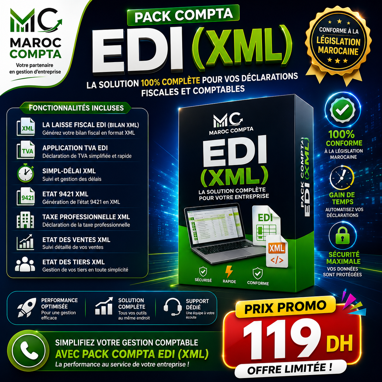 PACK EDI XML