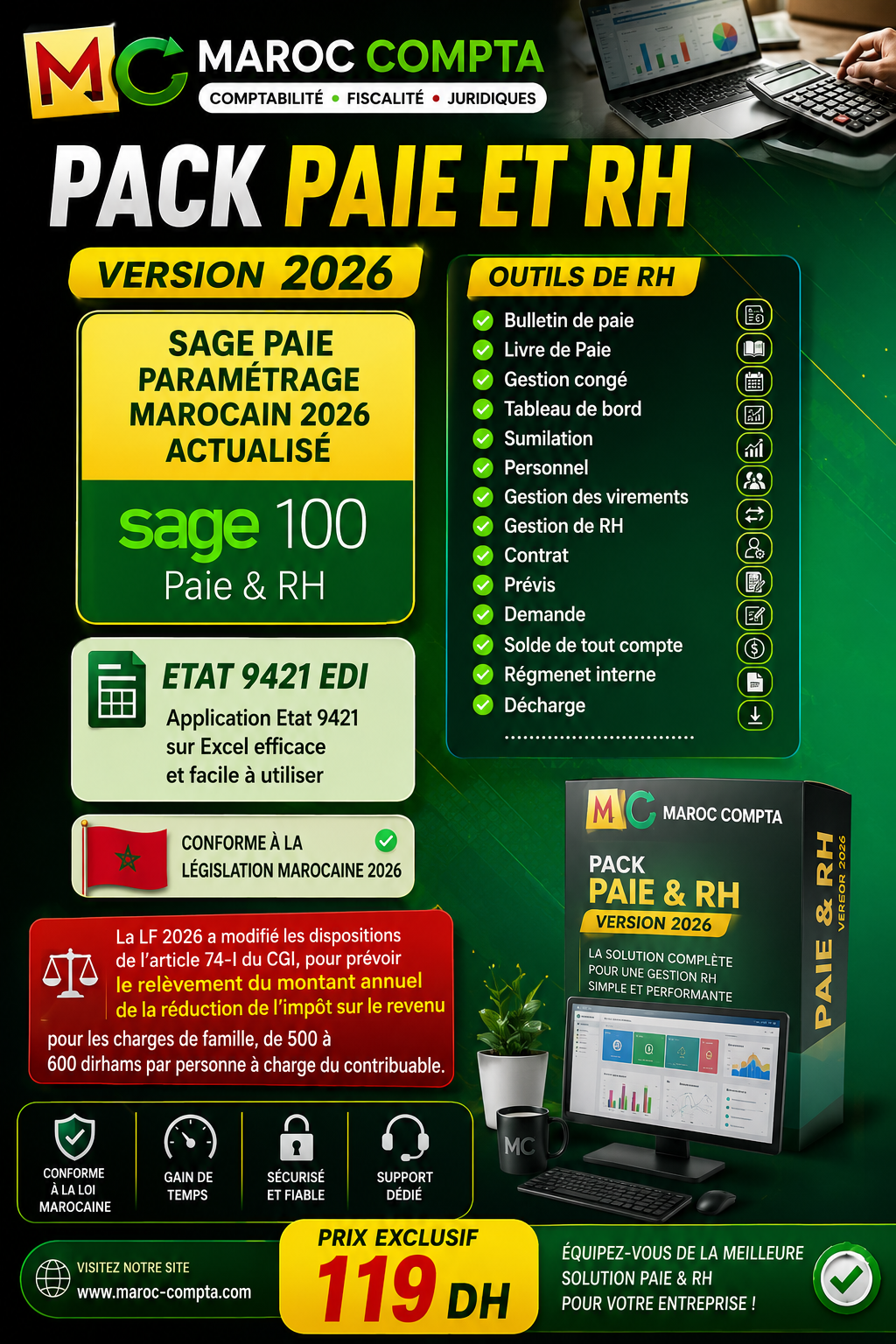 PACK PAIE ET RH 2026