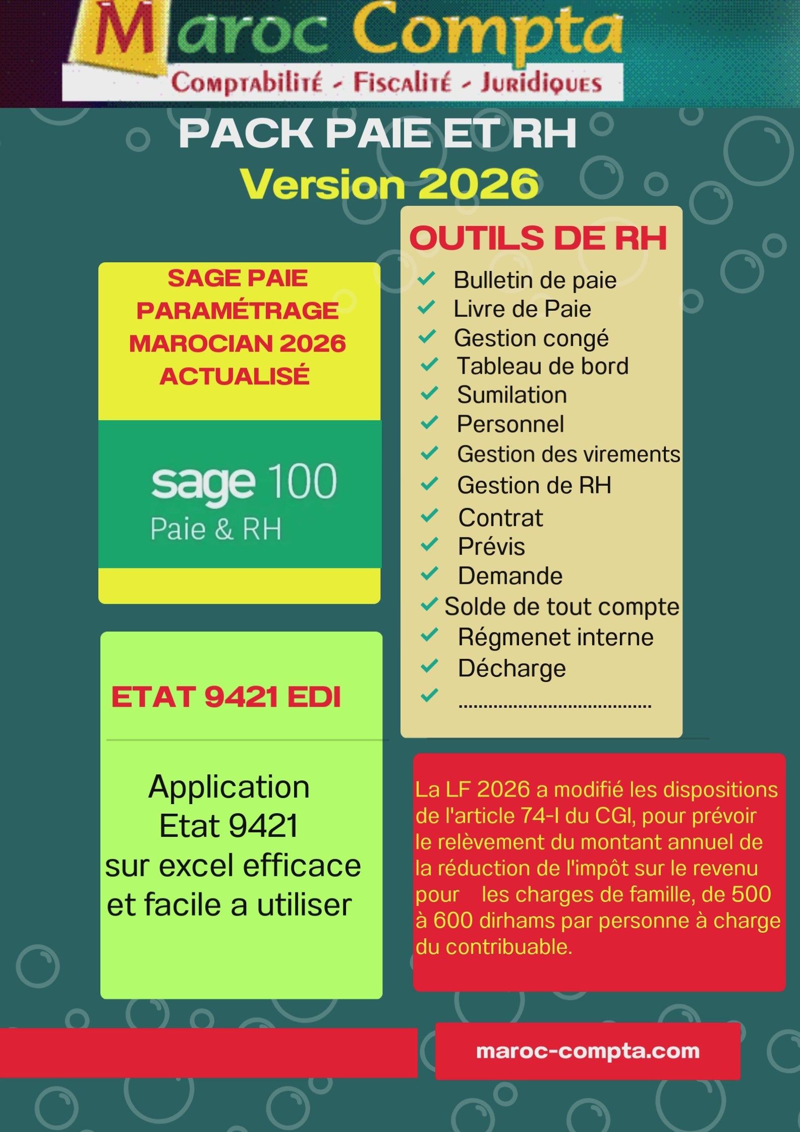 PACK PAIE ET RH 2026