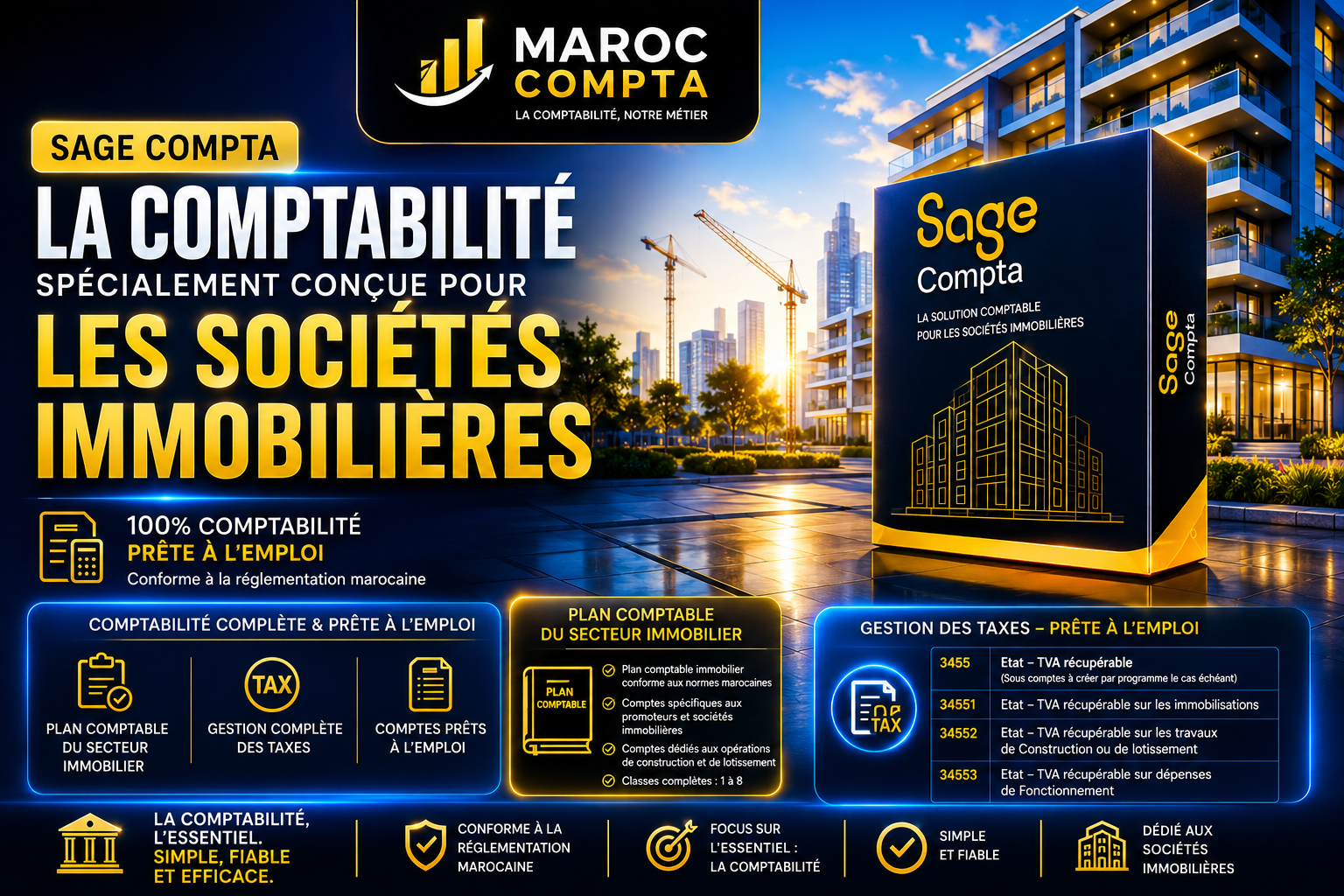Sage Compta pour les sociétes immobiliére